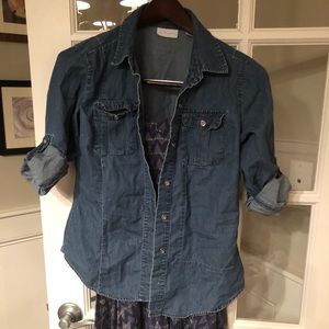 Super cute chambray top